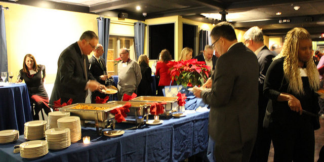 holiday party dinner